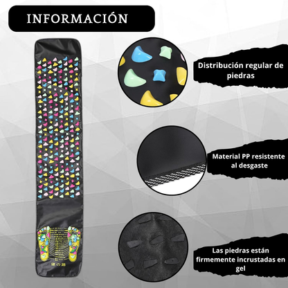 Plataforma de masaje reflexológico